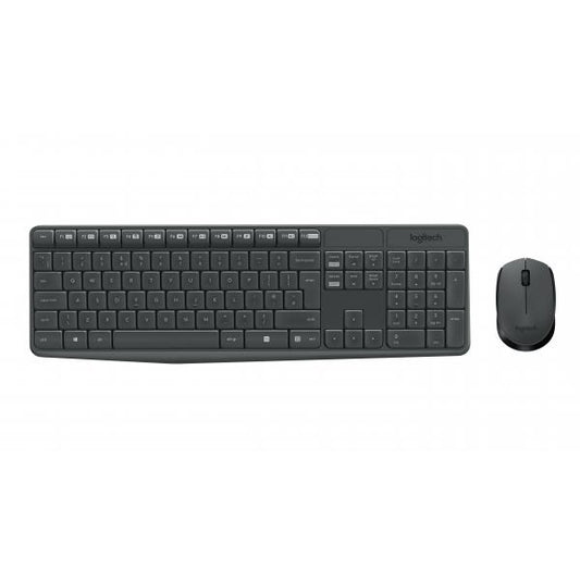 Tastiera + Mouse Logitech Mk235 Wireless Rf Wireless Italiano - Logitech