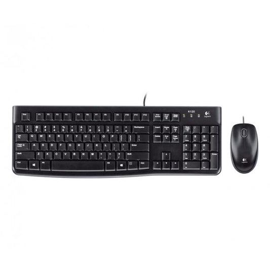 Tastiera Logitech Mk120 Log + Mouse Usb Retail Black 920-002543 - Logitech