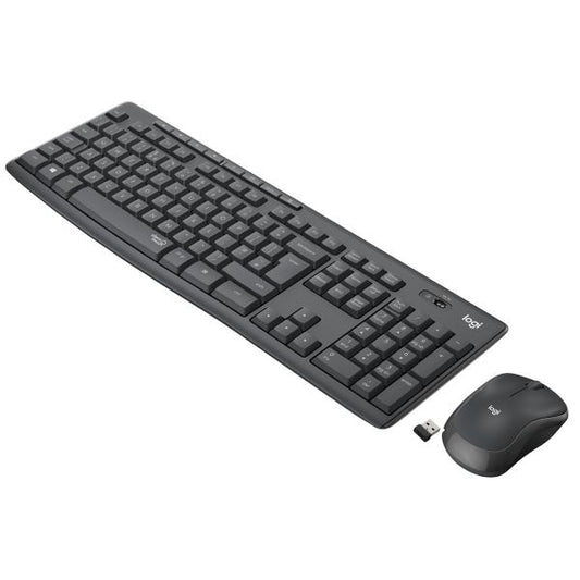 Tastiera Logitech Mk295 Log Wireless+mouse Usb Silent Grafite 920-009797 - Logitech